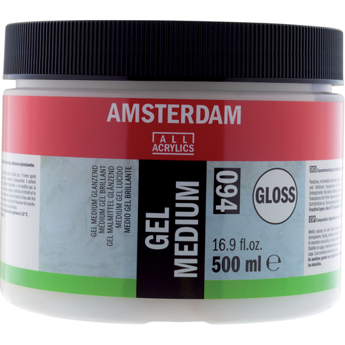 Talens Amsterdam Gel Medium Żelowe Błysk 500ml -97753