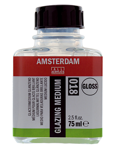 Talens Amsterdam Glazing Medium Laserunku Błysk75-112262