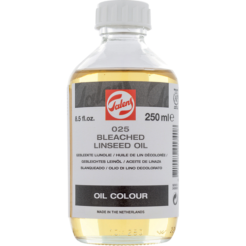 Talens Bleached Linseed olej lniany bielony 250ml -97771