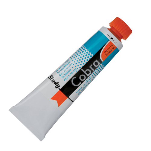 Talens Cobra Study W/M Farba Olej 40ml 522 t blue-110355