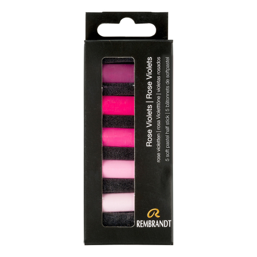 Rembrandt Soft Pastels Rose Violets Set-136691