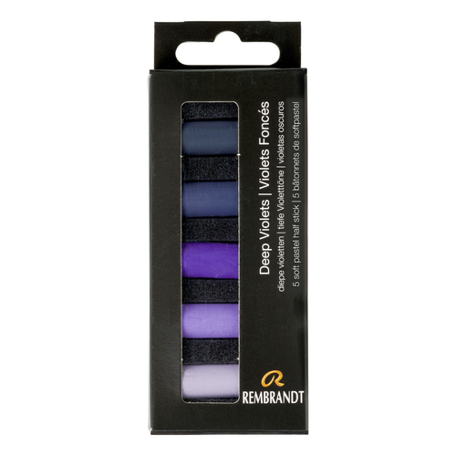 Rembrandt Soft Pastels Deep Violets Set-136693
