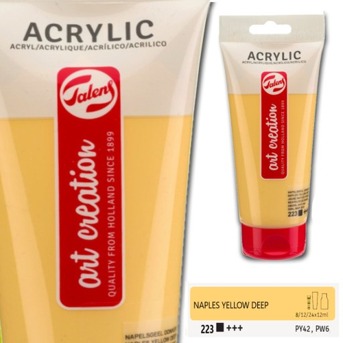 Farba akrylowa Art Creation 200ml naples yelow 223-141195