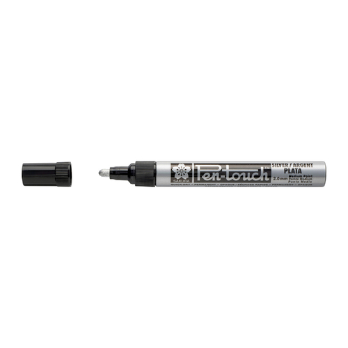 PISAK PEN-TOUCH ŚREDNI SREBRNY-136853