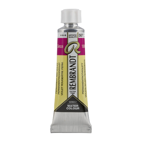 Rembrandt Akwarel 10 Fiolet Permanent Czerwony 567-137133
