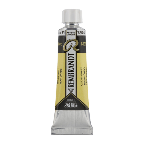 Rembrandt Farby Akwarelowe 10 Czarny Oxydowy 735-137160