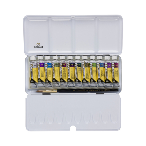 Rembrandt Water Colour set metal 12x10 specialty -137292