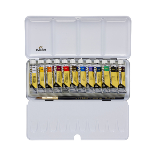 Rembrandt Water Colour set metal 12x10 urban -137304