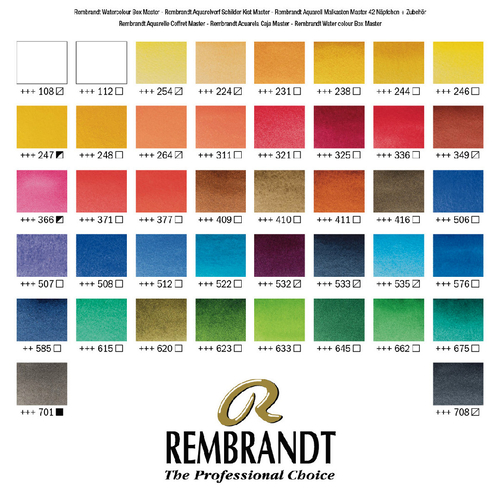 Rembrandt Water colour Box Master-137316
