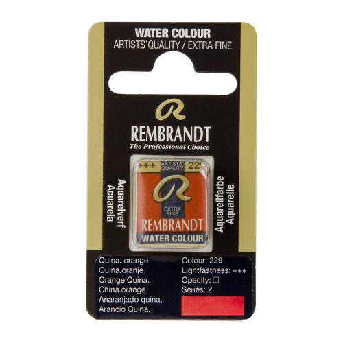 Rembrandt Akwarel pomarancz Chinakrydonowy 229-139892