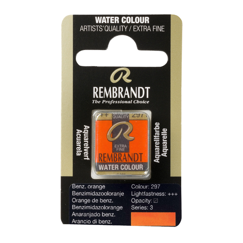 Rembrandt Akwarel Benzimidazolonowy Pomarańcz 297-137328