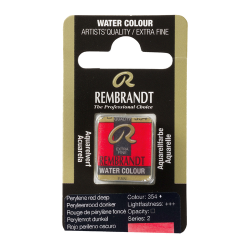 Rembrandt Akwarel Czerwony Jasny Naftolowy 354-137330