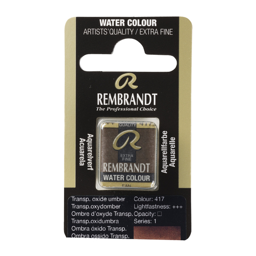 Rembrandt Akwarel Umbra Oksydowa Transparentna 417-139898