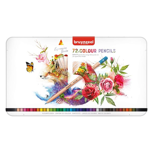 Bruynzeel Expression colour pencils tin 72-140495