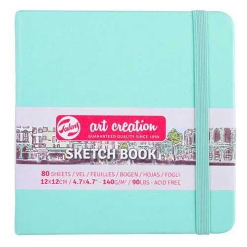 Szkicownik Talens Art Creation 12x12 cm FreshMint-141455