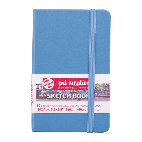 Szkicownik lake blue 9x14 cm 140 g Talens-139878