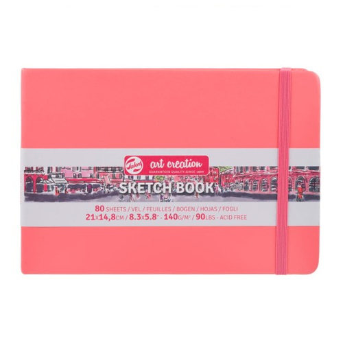 Sketch Book ArtCreation CRed 21x14.8cm 140g 80k-141362