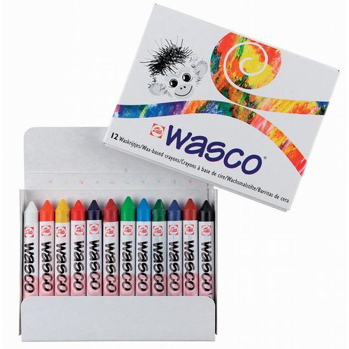 Talens Wasco kredki woskowe 12 kolorów -113512