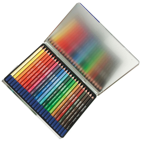 Talens Van Gogh Colour Kredki ołówkowe 24kol metal-71077