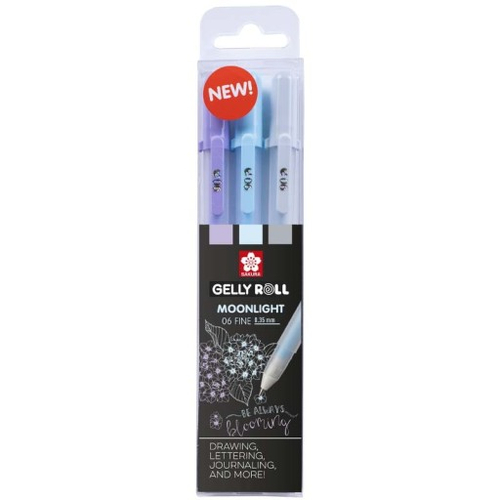 Pisaki żelowe Gelly Roll Sakura Moonlight Calm 3x-141417