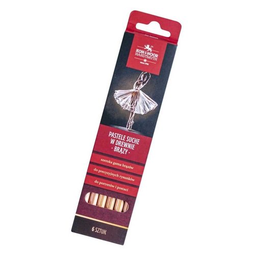 KIN Pastele suche w drewnie brązy-139252