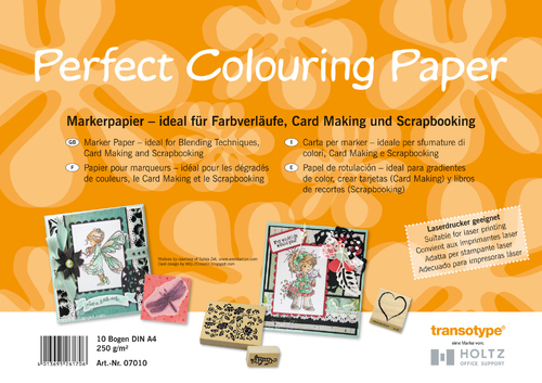 COPIC Perfect Colouring Paper Blok A4 250g/10szt-59345