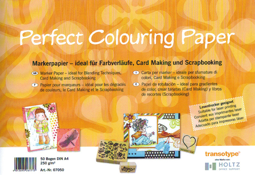 COPIC Perfect Colouring Paper Blok A4 250g/50szt-59346