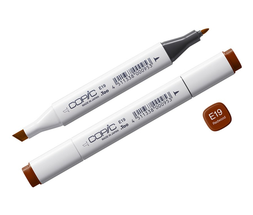 COPIC Classic Marker E19 Redwood-144849