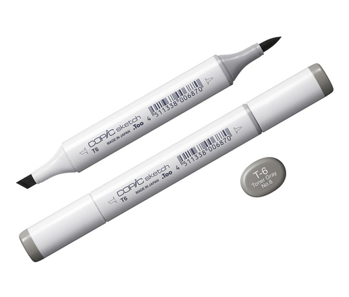 COPIC Sketch Marker Toner T6 Gray No.6-144835