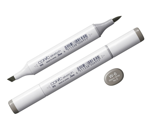 COPIC Sketch Marker W6 Warm Gray No.6-144701
