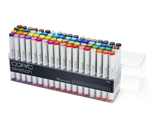 COPIC Sketch Markery A zest 72 szt -144015