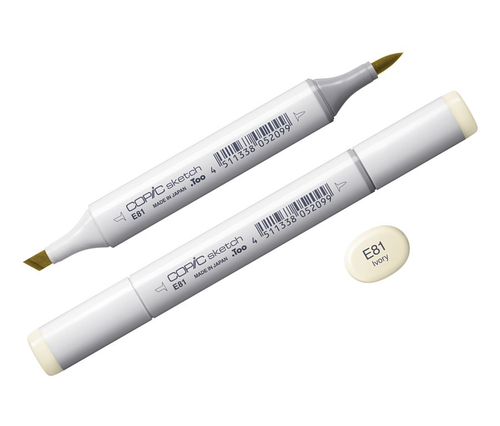 COPIC Sketch Marker E81 Ivory-144910