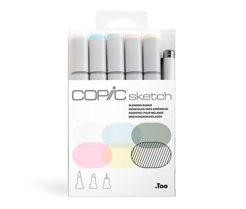 Zestaw Blending Basics 6 szt. COPIC Sketch-144356