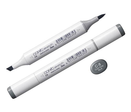 COPIC Sketch Marker C8 Cool Gray No.8-144521