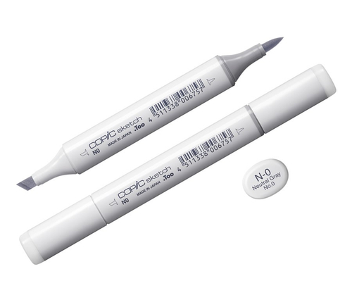 COPIC Sketch Marker N0 Neutral Gray No.0-144410