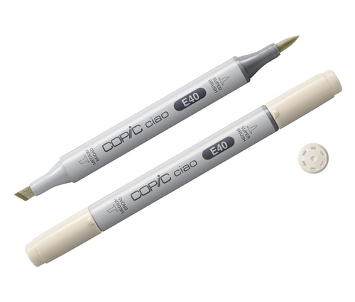 COPIC Ciao Marker E40 Brick White-144801