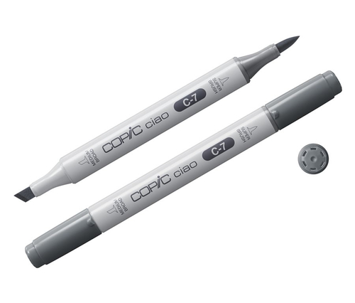 COPIC Ciao Marker C7 Cool Gray No.7-144797