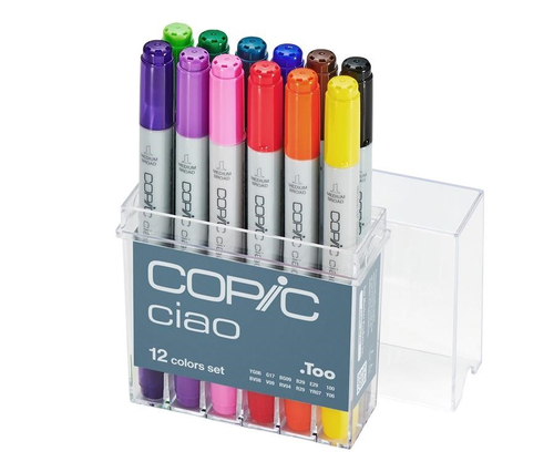 COPIC Ciao Markery Basic 12 szt  -144402