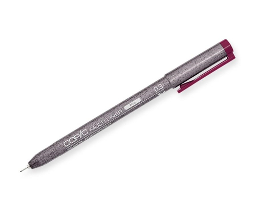 COPIC Multiliner Cienkopis 0,3mm Wine-144201