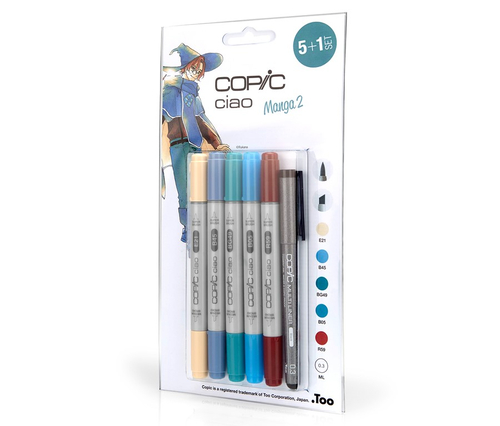 COPIC Ciao Markery Zestaw 5+1 Manga 2  -144023