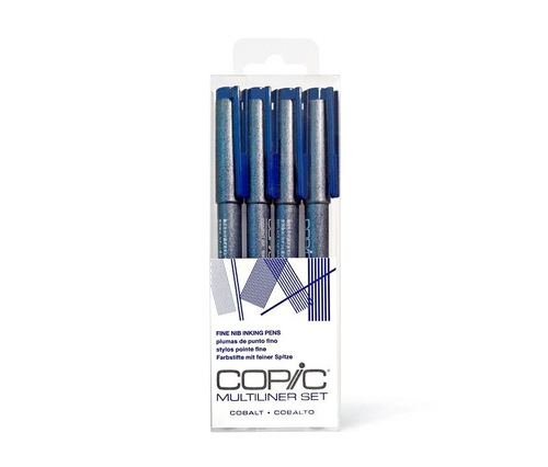 COPIC Multiliner Cienkopis 0.5,0.3,0.1,0.05cobalt-144209