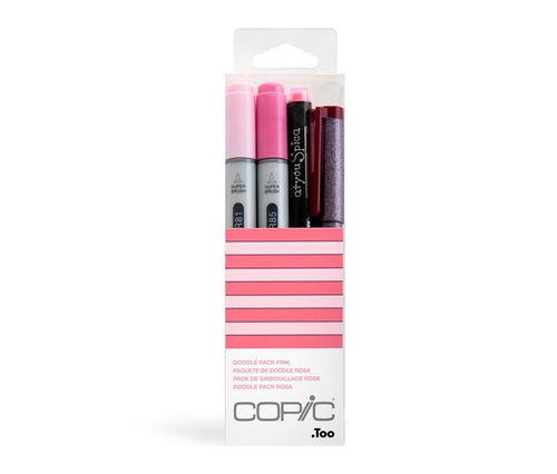 Zestaw Doodle Pack Pink 2+2, COPIC Ciao-144237