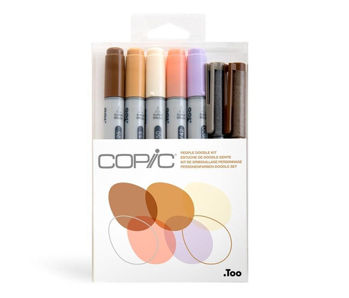 Zestaw Doodle Kit People 5+2, COPIC Ciao-144363
