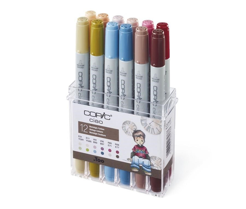 COPIC Ciao Markery Kolory Nostalgii 12 szt  -144361