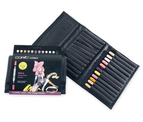 COPIC Ciao zestaw 12 szt Witch in Wallet-144350
