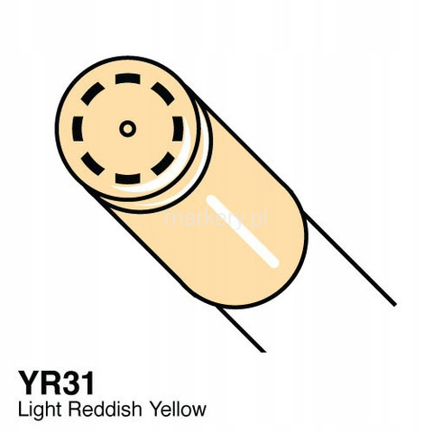 COPIC Ciao Marker YR31 Light Reddish Yellow -150489