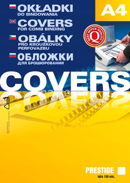 Folia Prestige do bindowania A4 150mic bezb 25szt-151261