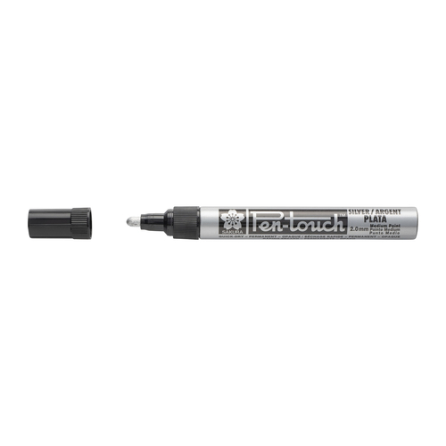 Sakura Pen-Touch Medium Marker 2,0mm Silver -164406