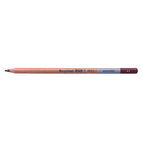 Bruynzeel Design Aquarel Kredka 43 Dark Brown-164514