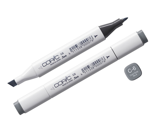 COPIC Classic Marker C6 Cool Gray No.6-144855